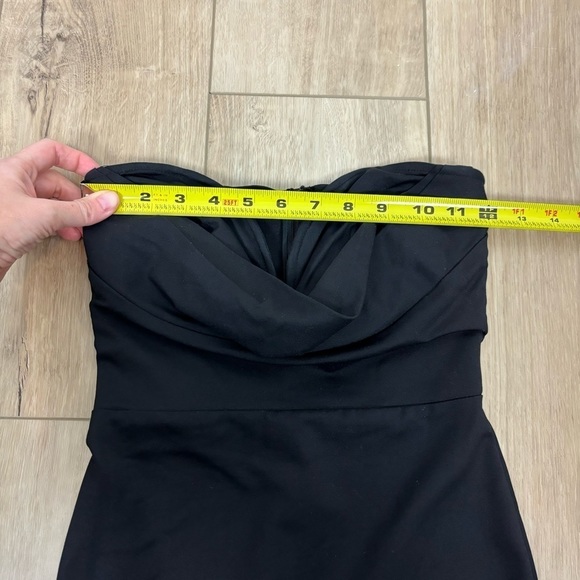 More To Come Sophia Strapless Midi Dress in Black XS - Picture 7 of 9